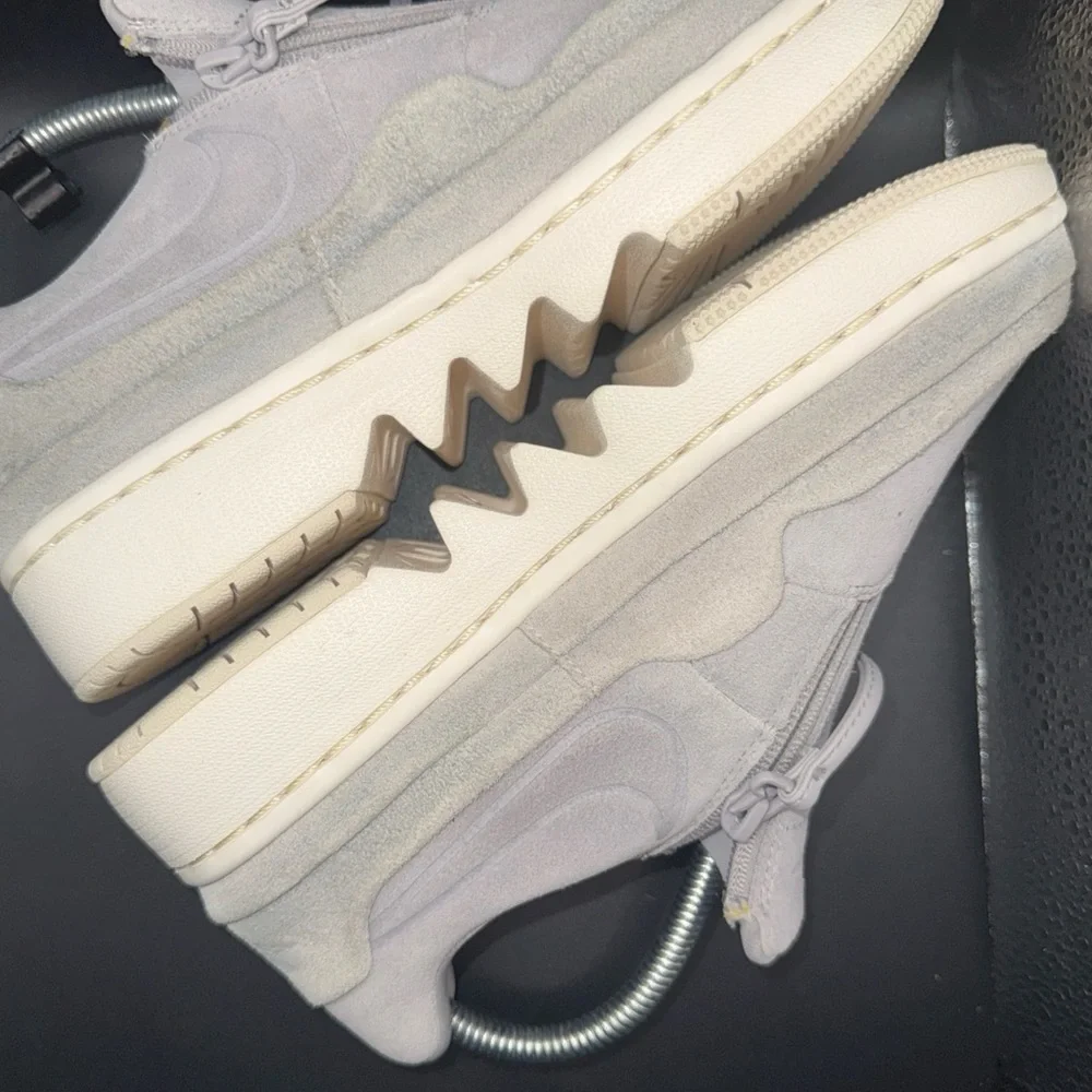Size 6 - Air Jordan 1 Jester XX Low Atmosphere Grey Women, AV4050-002, No Box - Picture 8 of 11